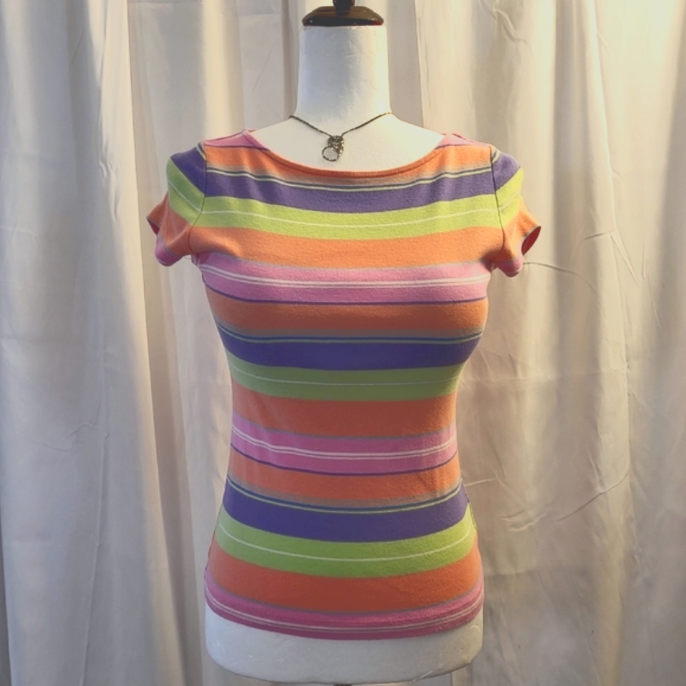Ralph Lauren Striped Tee. Size S